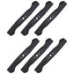 Qty 6: High Lift Mower Blade Fits MTD Replaces 742-04244