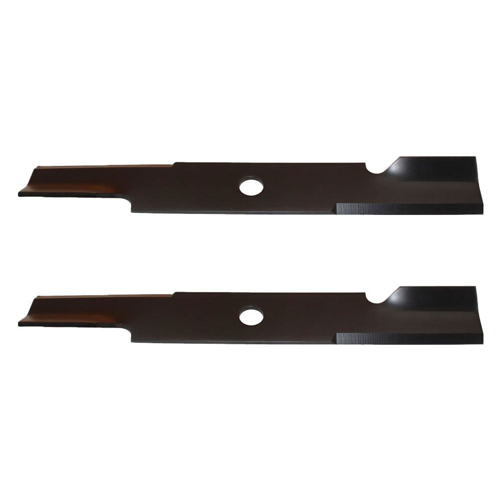 Qty 2: Notched Air Lift Mower Blade Fits Exmark Replaces 103-6387