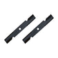 Qty 2: Notched Air Lift Mower Blade Fits Toro Replaces 103-6387