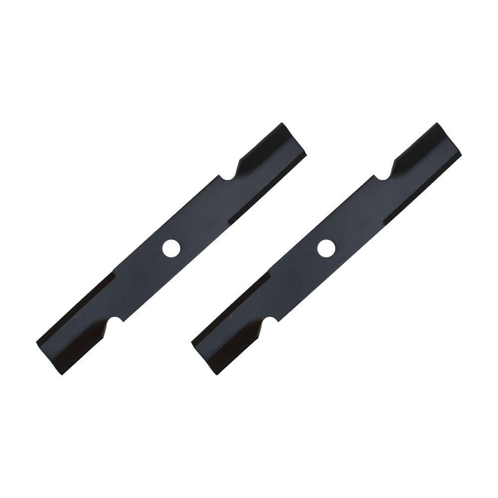 Qty 2: Notched Air Lift Mower Blade Fits Exmark Replaces 103-6387
