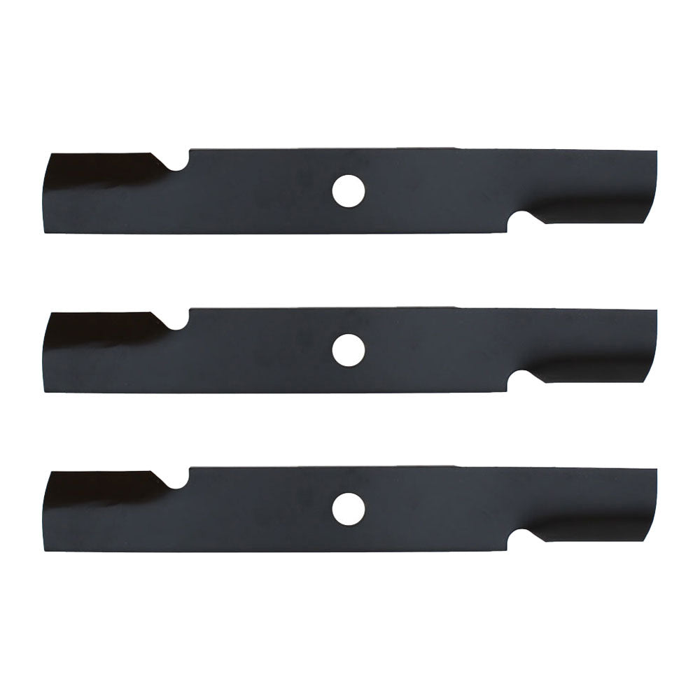 3 Pack Notched Hi Lift HD Blades For 52" Fits Exmark Decks 103-6402 103-6402-S 1