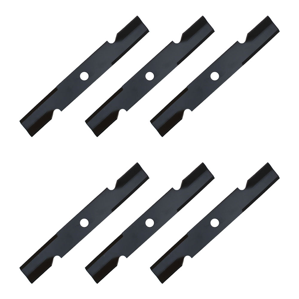 Qty 6: Notched Air-Lift Mower Blade Fits Toro Replaces 103-6387