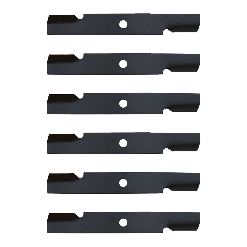 Qty 6: Notched Air-Lift Mower Blade Fits Toro Replaces 103-6387