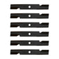 Qty 6: Notched Air-Lift Mower Blade Fits Toro Replaces 103-6387