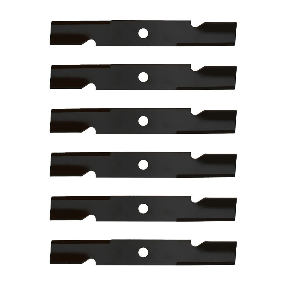 Qty 6: Notched Air-Lift Mower Blade Fits Toro Replaces 103-6387