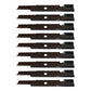 Qty 9: Notched Air-Lift Mower Blades Fits Toro Replaces 103-6387