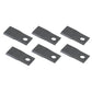 Qty 6: Counter-Clockwise Disc Mower Blade Fits Hesston Replaces 700715576
