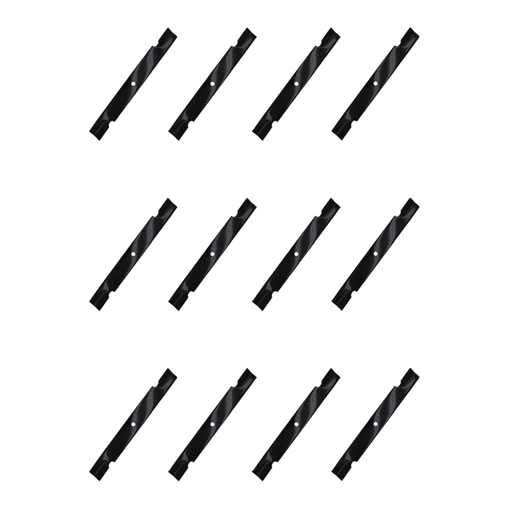 12 Pk Heavy-Duty Lawn Mower Blades for Bad Boy Outlaw XP 61" 038-6080-00 & More