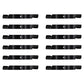 Qty 12: Mower Blade Fits John Deere Replaces AM104489