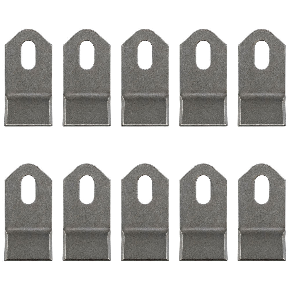 Qty 10: Flail Mower Blades Fits Terrain King Replaces 100759