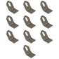 Qty 10: Flail Mower Blades Fits Terrain King Replaces 100759