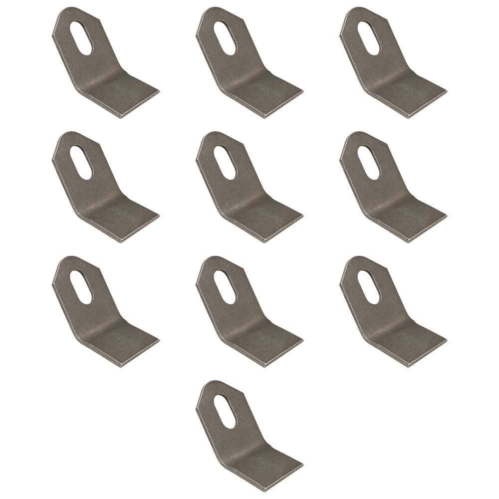 Qty 10: Flail Mower Blades Fits Terrain King Replaces 100759