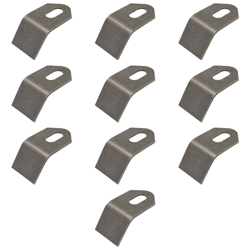 Qty 10: Flail Mower Blades Fits Terrain King Replaces 100759