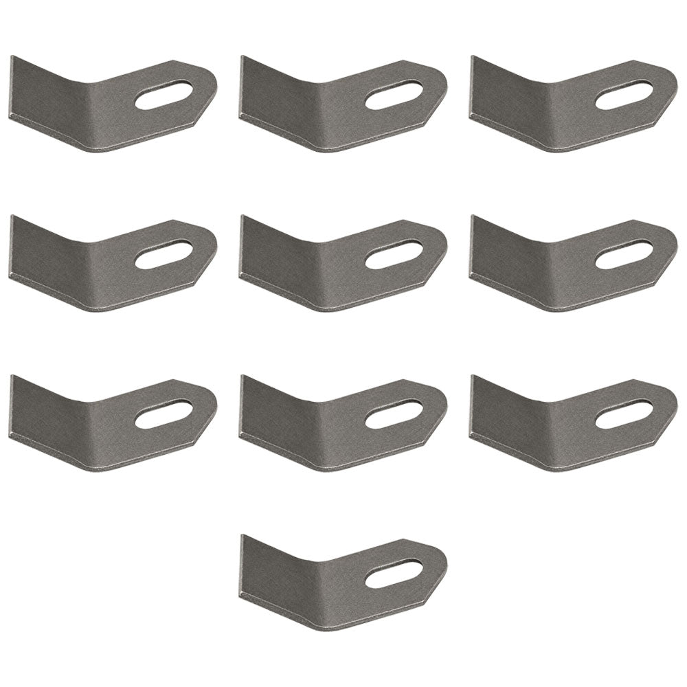 Qty 10: Flail Mower Blades Fits Mott Replaces 100759
