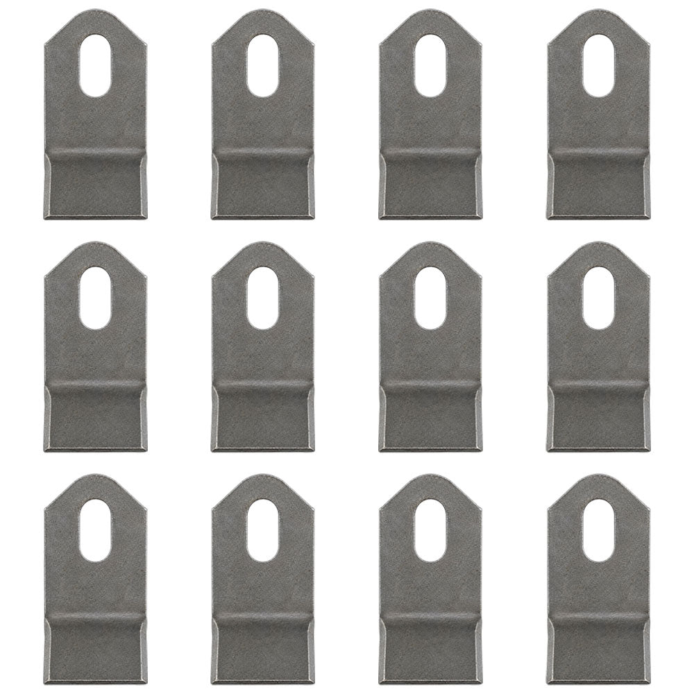 Qty 12: Flail Mower Blades Fits Alamo Replaces 100759