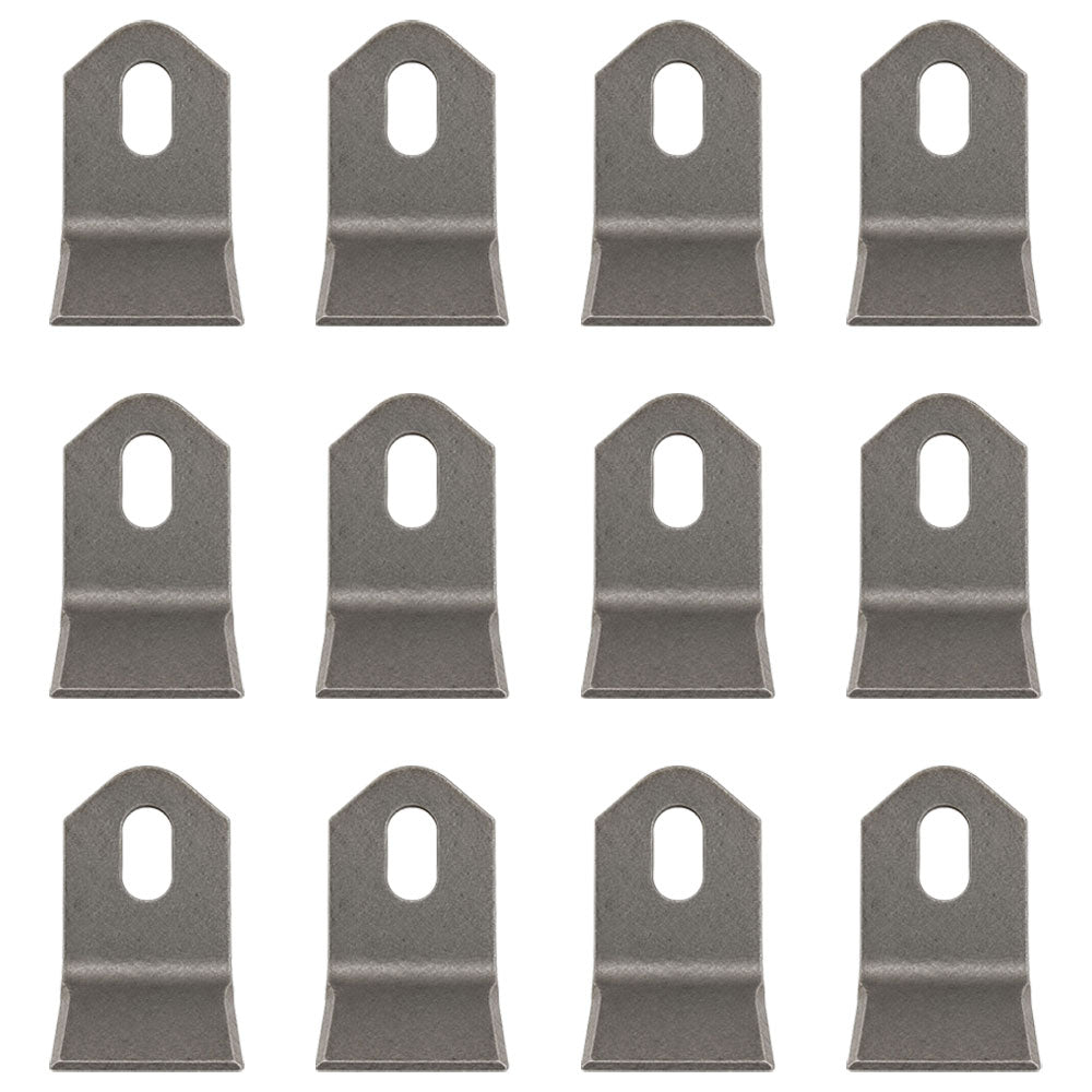 Qty 12: Flail Mower Blades Fits Terrain King Replaces 100759