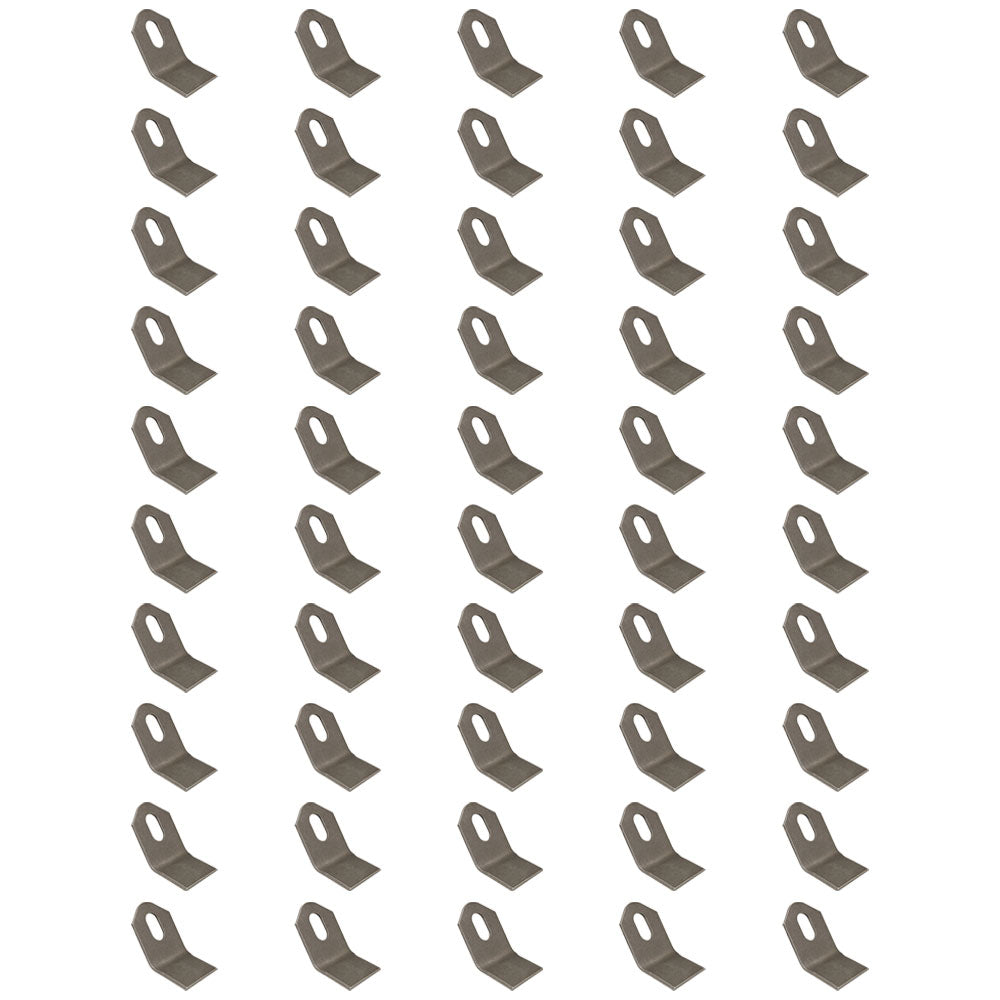 Set Of 50 Flail Mower Coarse Cut Std Duty Blade Fits Alamo Models 654-100759