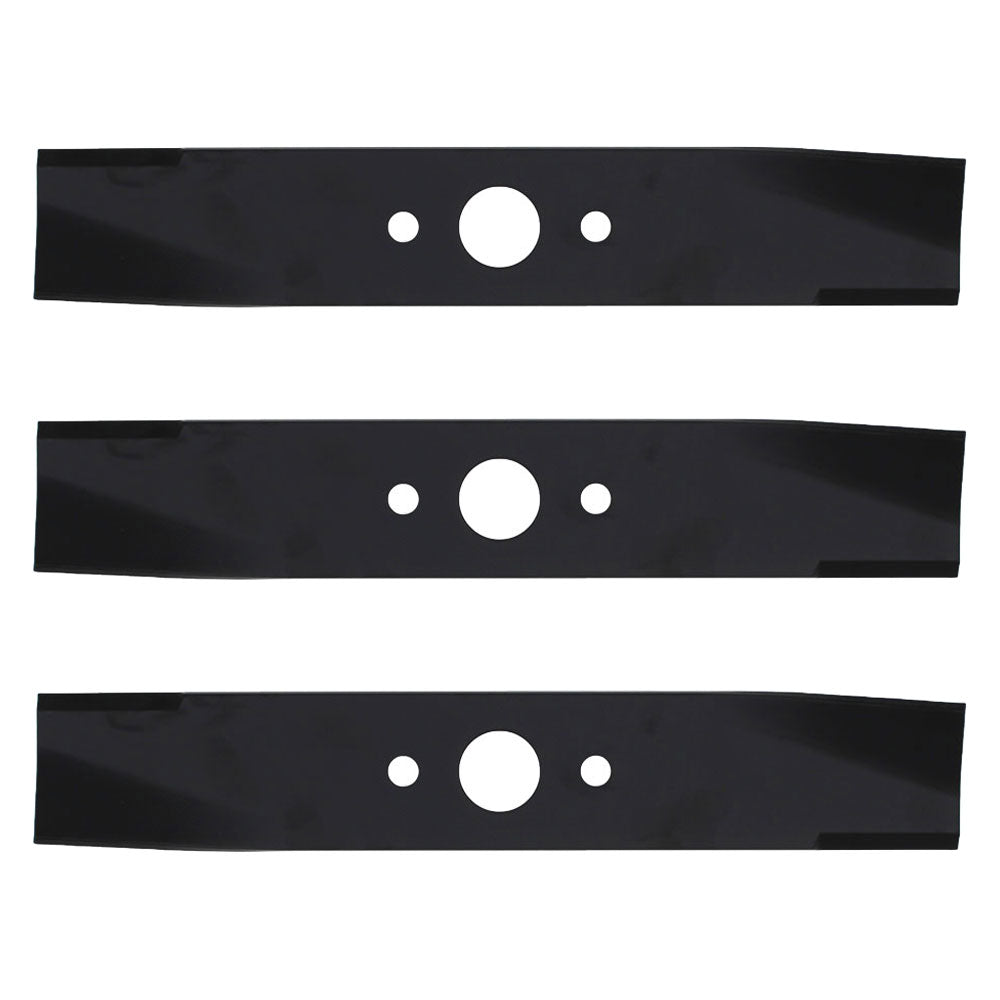 Lawn Mower Blades Pack of Three (3) Fits Poulan 532025321 Fits Husqvarna 704523