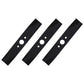 Lawn Mower Blades Pack of Three (3) Fits Poulan 532025321 Fits Husqvarna 704523
