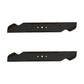 (2) Replacement Blades fits MTD/White 942-0499A 742-0499A 942-0499 742-0499