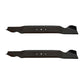 Qty 2: Blade - 21-3/16" x 13/32"
 Fits Craftsman Replaces 742-0499