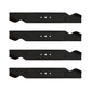Qty 4: Blade - 21-3/16" x 13/32" Fits Craftsman Replaces 742-0499