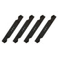 Qty 4: Blade - 21-3/16" x 13/32" Fits Troy Bilt Replaces 742-0499