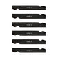 Qty 6: Blade - 21-3/16" x 13/32"

 Fits Troy Bilt Replaces 742-0499
