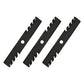 3pk Oregon Mulching Blades Fits Exmark 48" Metro HP Turf Tracer 103-6391 Mowers