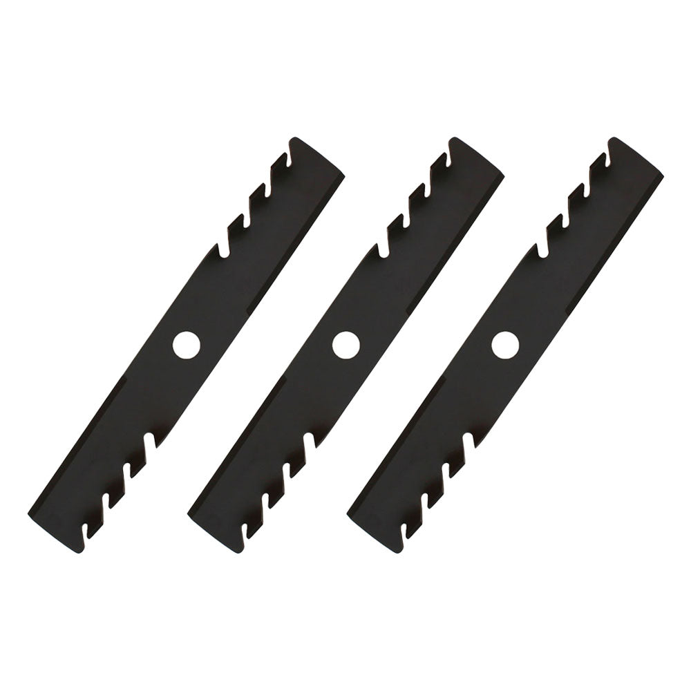 3pk Oregon Mulching Blades Fits Exmark 48" Metro HP Turf Tracer 103-6391 Mowers