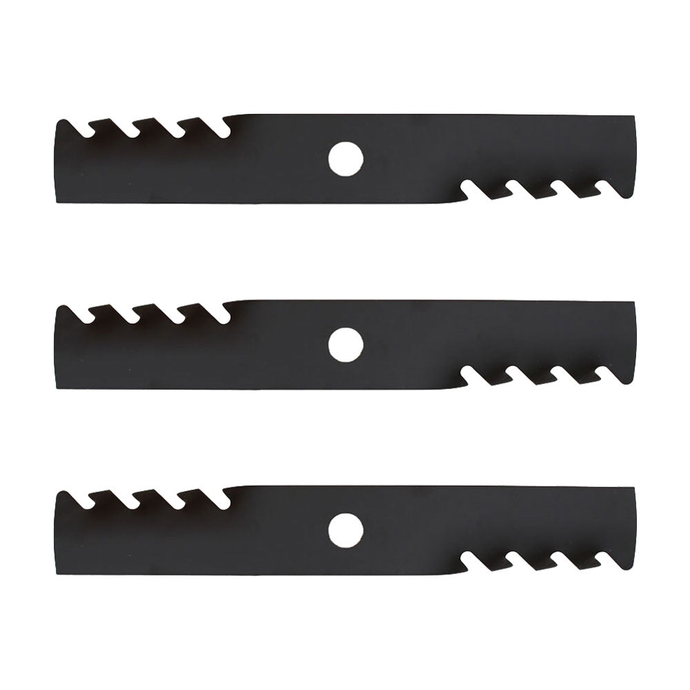 New 3 Pack HD Mulching Blades for 48" Fits Exmark 103-6396 1165177S 16-1/4"