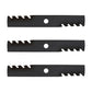 (3) 16-1/4" X 15/16" Mulching Mower Blades Fits Exmark 103-6396 1165177S