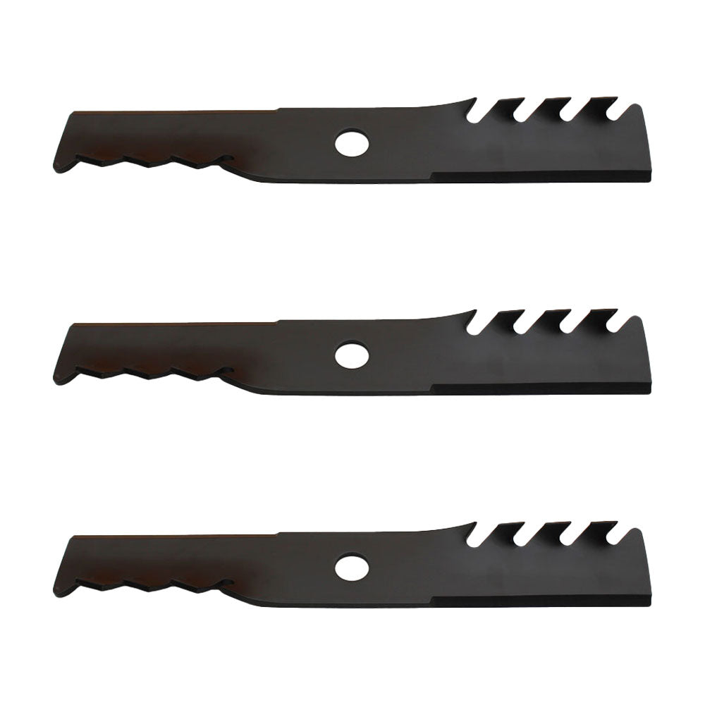 New 3 Pack HD Mulching Blades for 48" Fits Exmark 103-6396 1165177S 16-1/4"