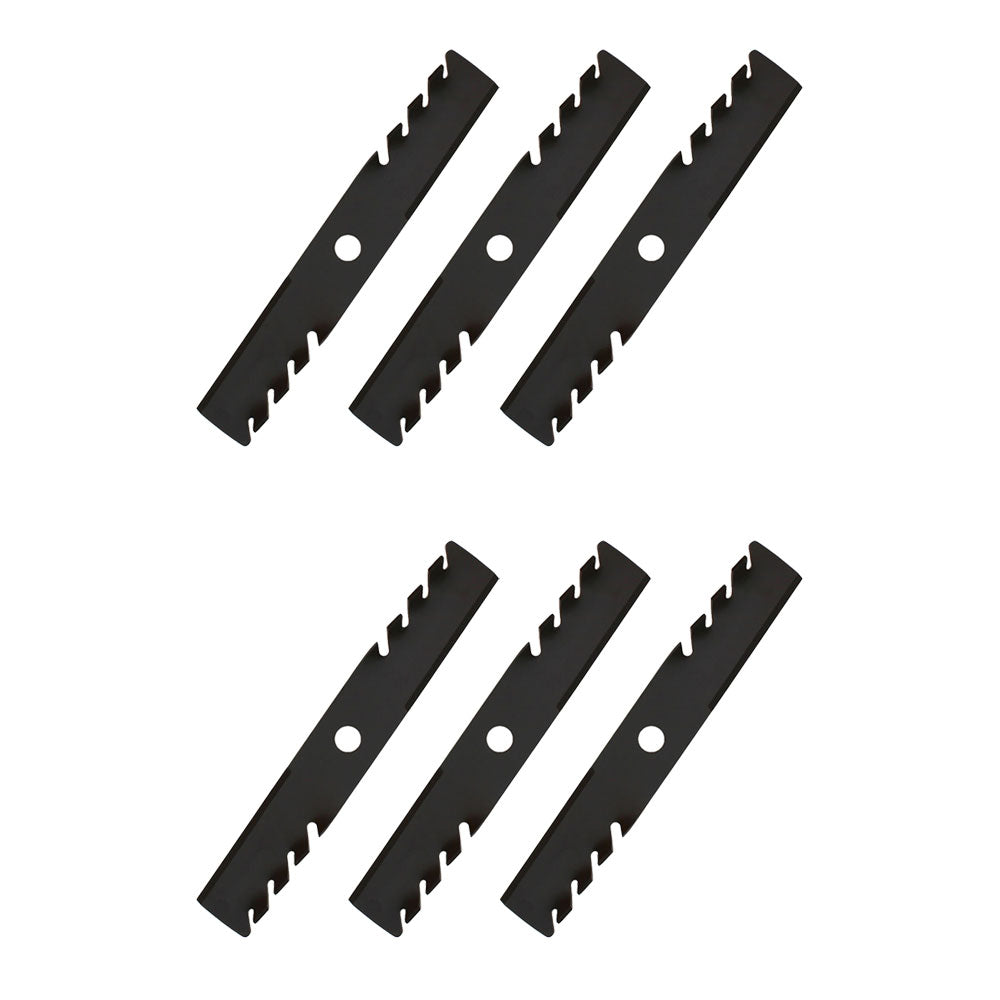 (6) Replacement Mulching Blades 16-1/4" X 15/16" Fits Exmark Models