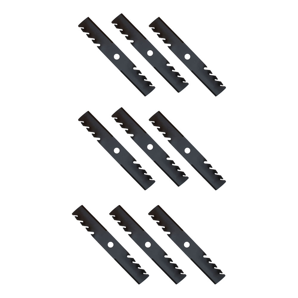 9PK Oregon Fits Gator Blades Fits Exmark Lazer Z CT HP Metro ASX Turf Tracer