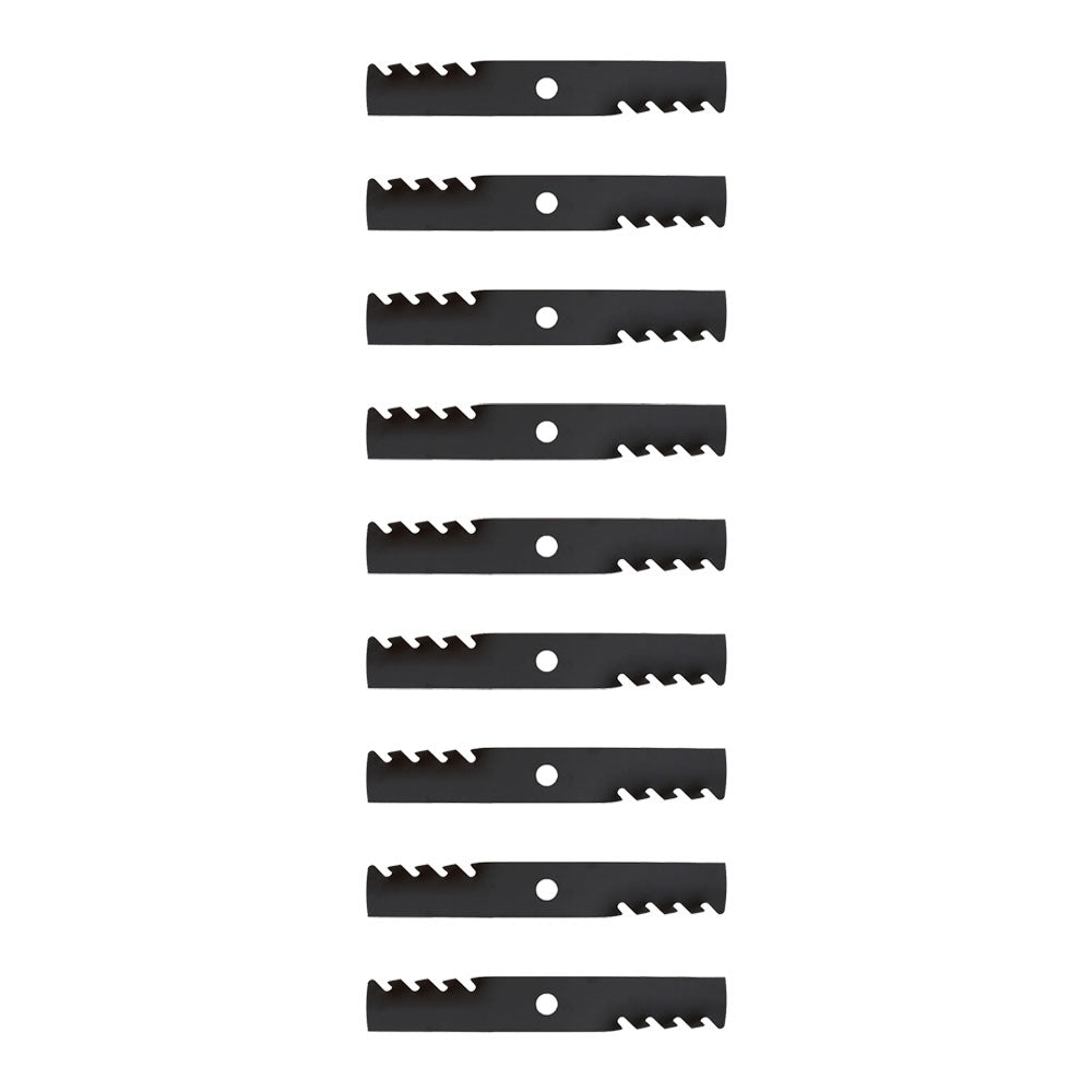 (9) Replacement Mulching Blades 16-1/4" X 15/16" Fits Exmark Models