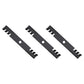 302-619 3PK Toothed Blade Fits Exmark 116-5175-S 52"