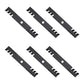 103-6397 Set of (6) Toothed Mulching Mower Blades - 18" X 15/16" Fits Exmark