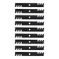 Qty 9: Mower Blades Fits Toro Replaces LAB50-0160_X9