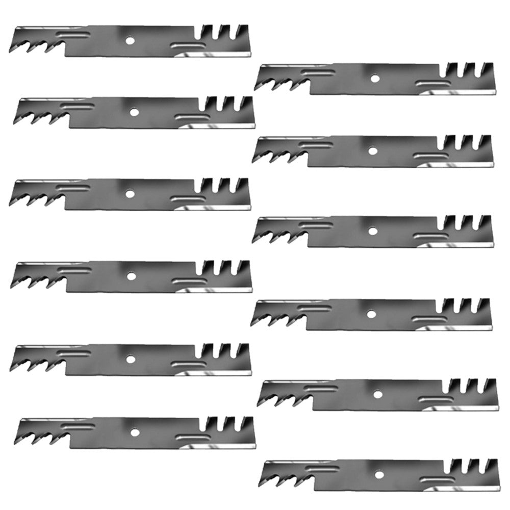 601124 797696 12PK Mulching Blades Fits Hustler XR7 Super Z 54"