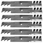 (6) 12733 Blades Fits Hustler 54" Cut Mowers Compatible With 797704 797712