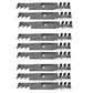 (9) 12733 Fits Rotary Blades Fits Hustler 797704 797712