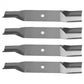 4 Pack of Blades Fits John Deere M84472 6737 AM100991 91-400 330-316