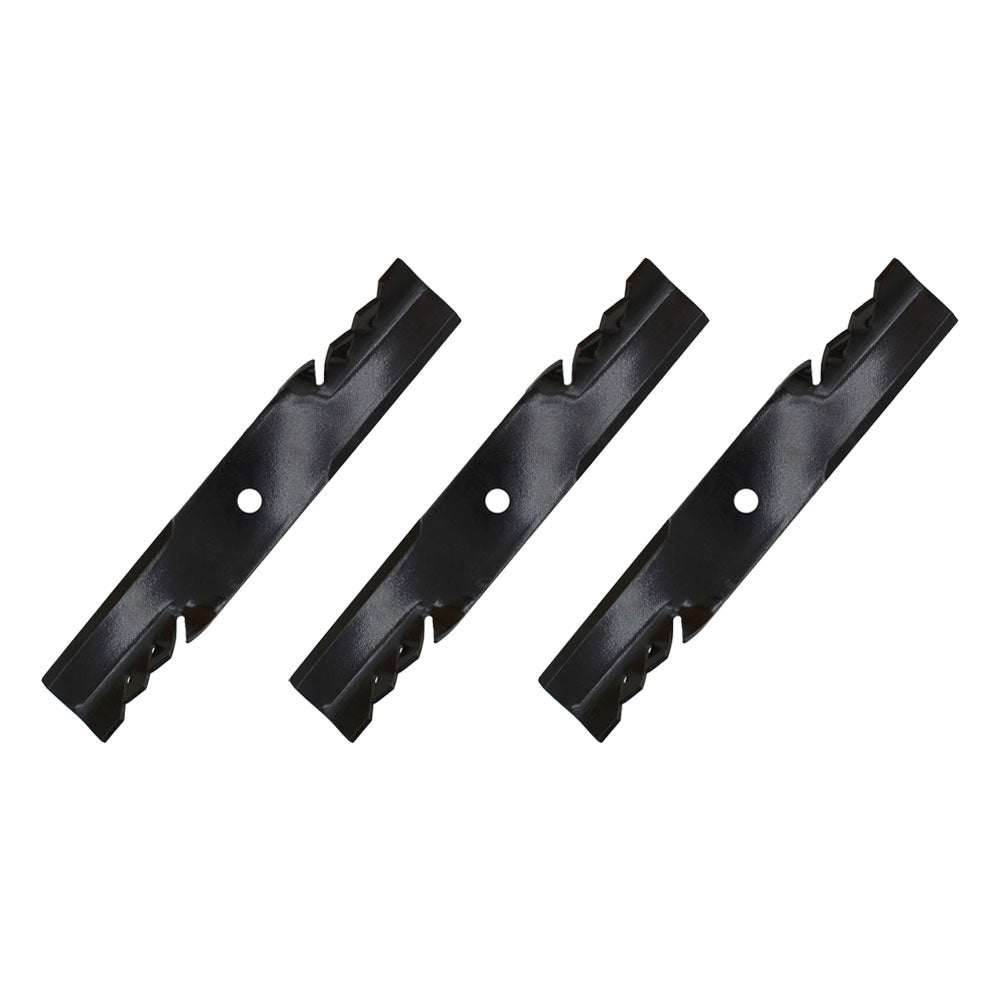 396-738 Pack of 3 Mulching Blades 17-3/16" Fits John Deere