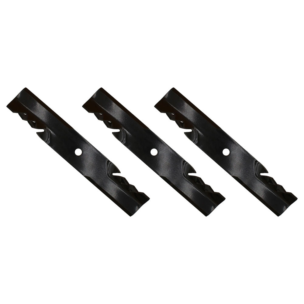 3pk Mulching Blade Oregon Fits Gator Fits John Deere 240 322 420 430 655 755 855