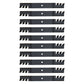 Qty 10: Toothed Blade Fits Snapper Replaces 1-7037