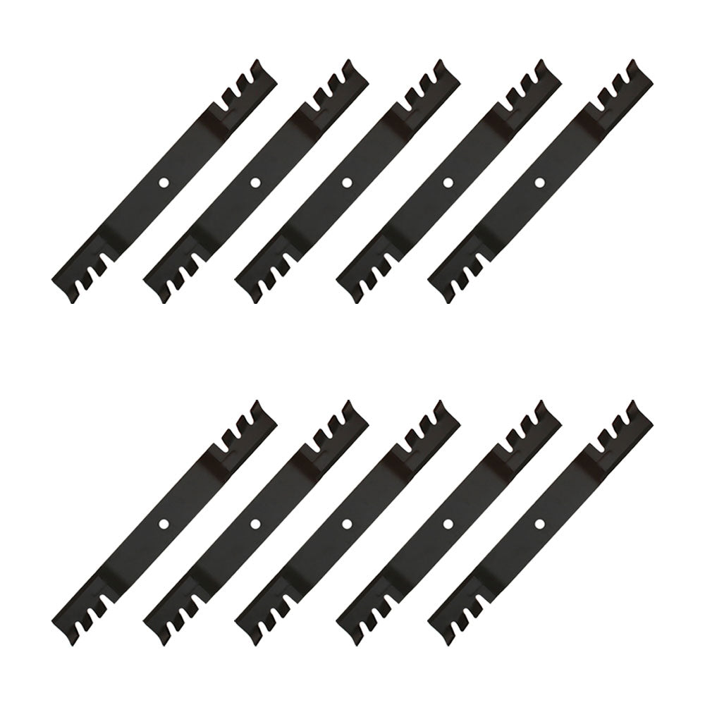 Qty 10: Toothed Blade Fits Ransome Replaces 112111-03