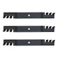 3PK Mulching Blades 596-347 for Oregon G5 61 Lesco 050170 50170 50256 51532"
