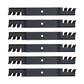 Qty 6: Toothed Blade Fits Snapper Replaces 1-7037