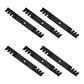 (6) Pro Mower Deck Mulch Blades - 61'' - S125XT S175X S200XT Fits Snapper